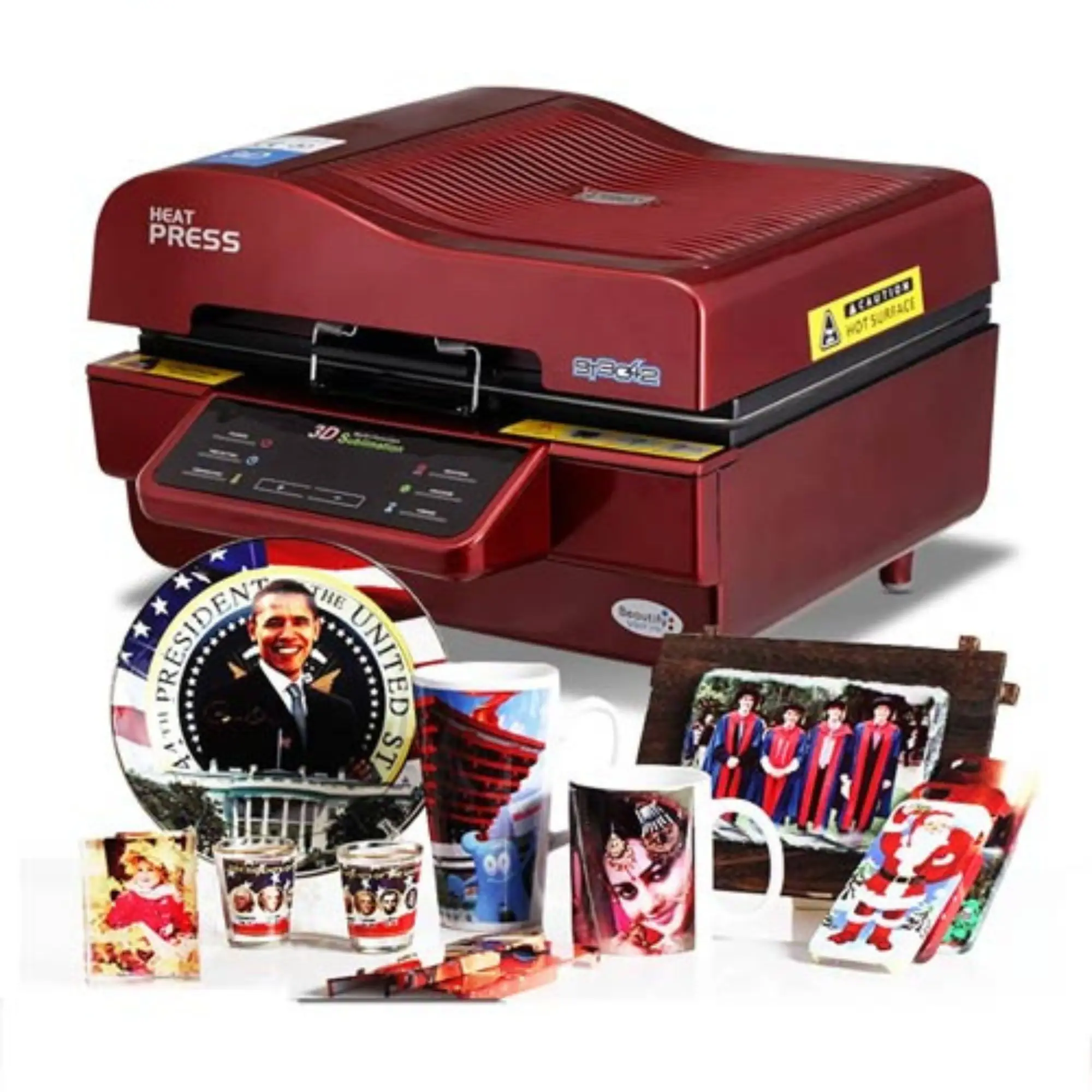 Four 3D Sublimation – Presse transfert multifonction