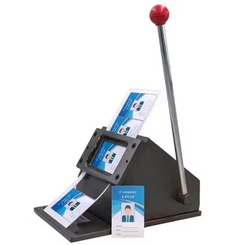 Découpe Carte Visite Manuelle