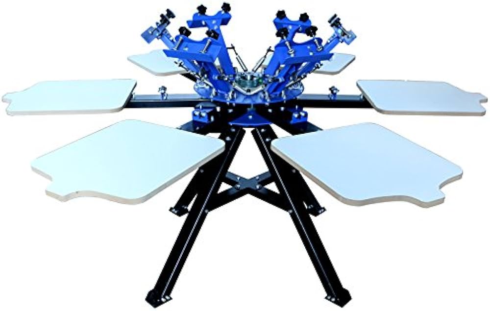 Table Sérigraphie 6 Stations 6 Couleurs