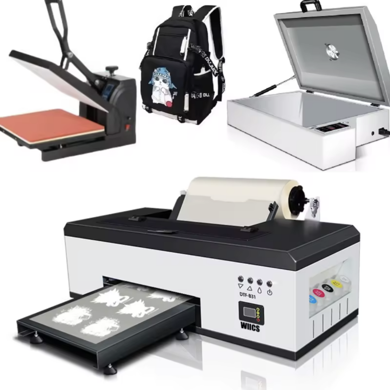 Imprimante numérique à transfert thermique 30 cm A3 1390 1800 Imprimante jet d'encre DTF pour T-shirt