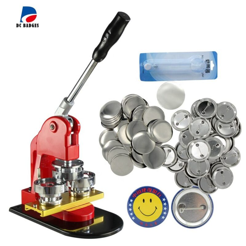 Machine à pins et pour Fabriquer des Badges rond 37 mm